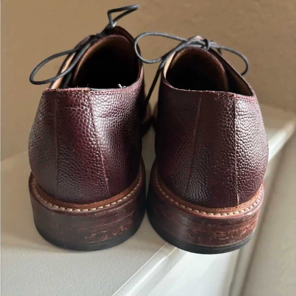 Bostonian Somerville Low Tumble dress shoe. Burgundy Men’s 10